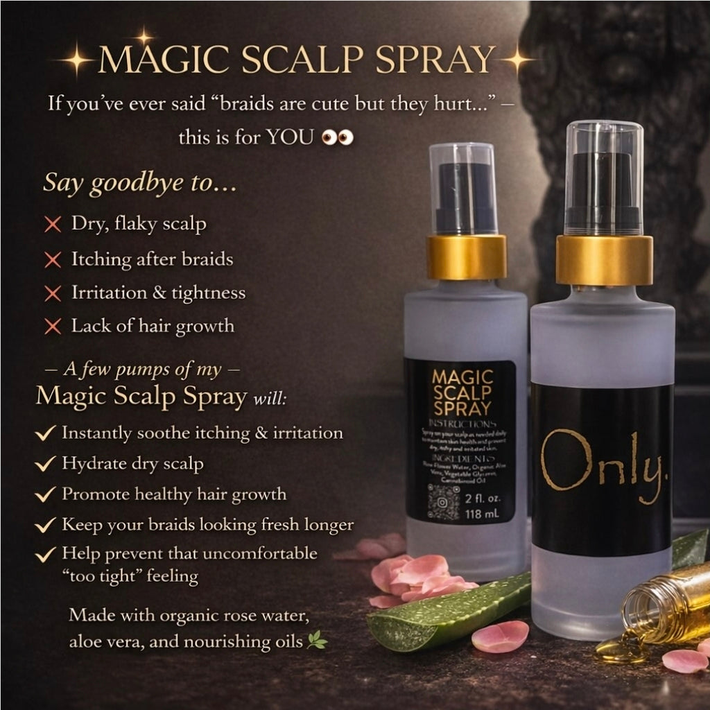Mini Only Infused Scalp Soothing Spray 10ml
