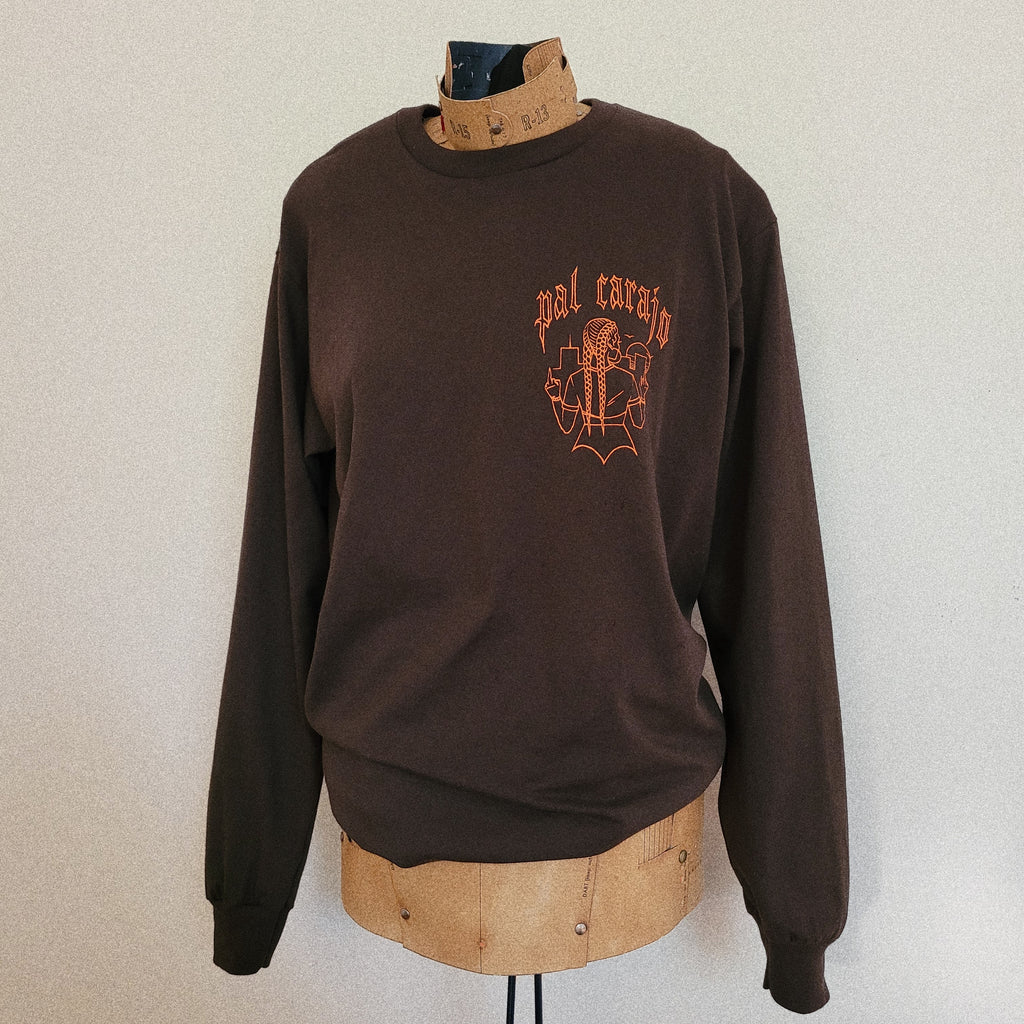 Pal Carajo Chocolate Long Sleeve Tee